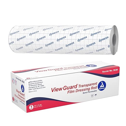 View Guard Transparent Film Dressing Roll