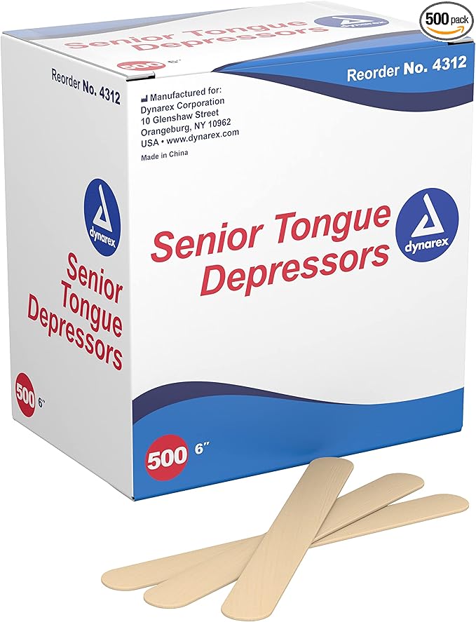 Tongue Depressors Wood - Non-Sterile