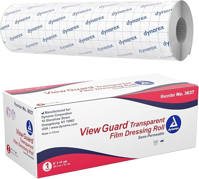 View Guard Transparent Film Dressing Roll