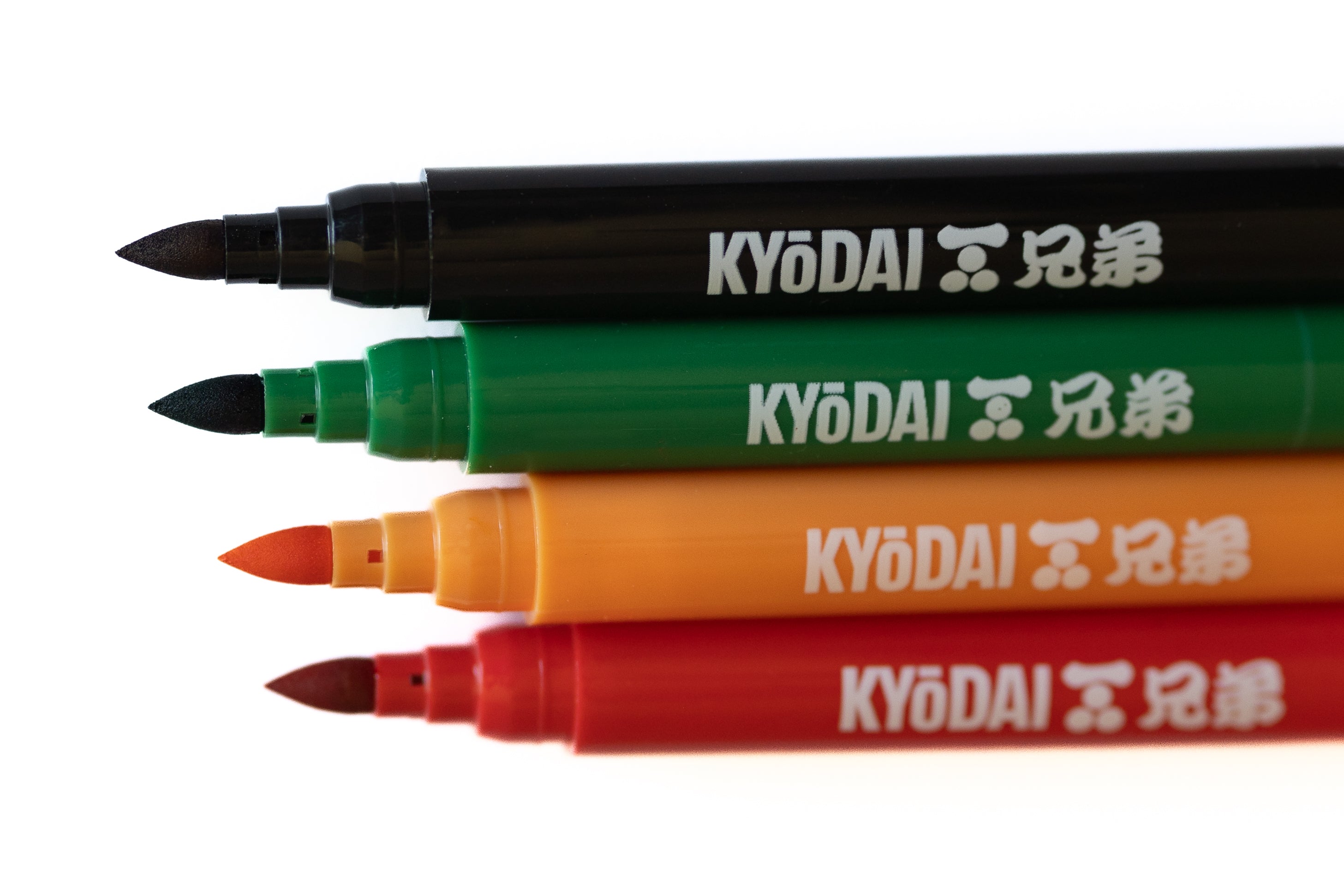 KYŌDAI COMPANY FIRM-TIP Brush Pen 5 PACK – Black Claw