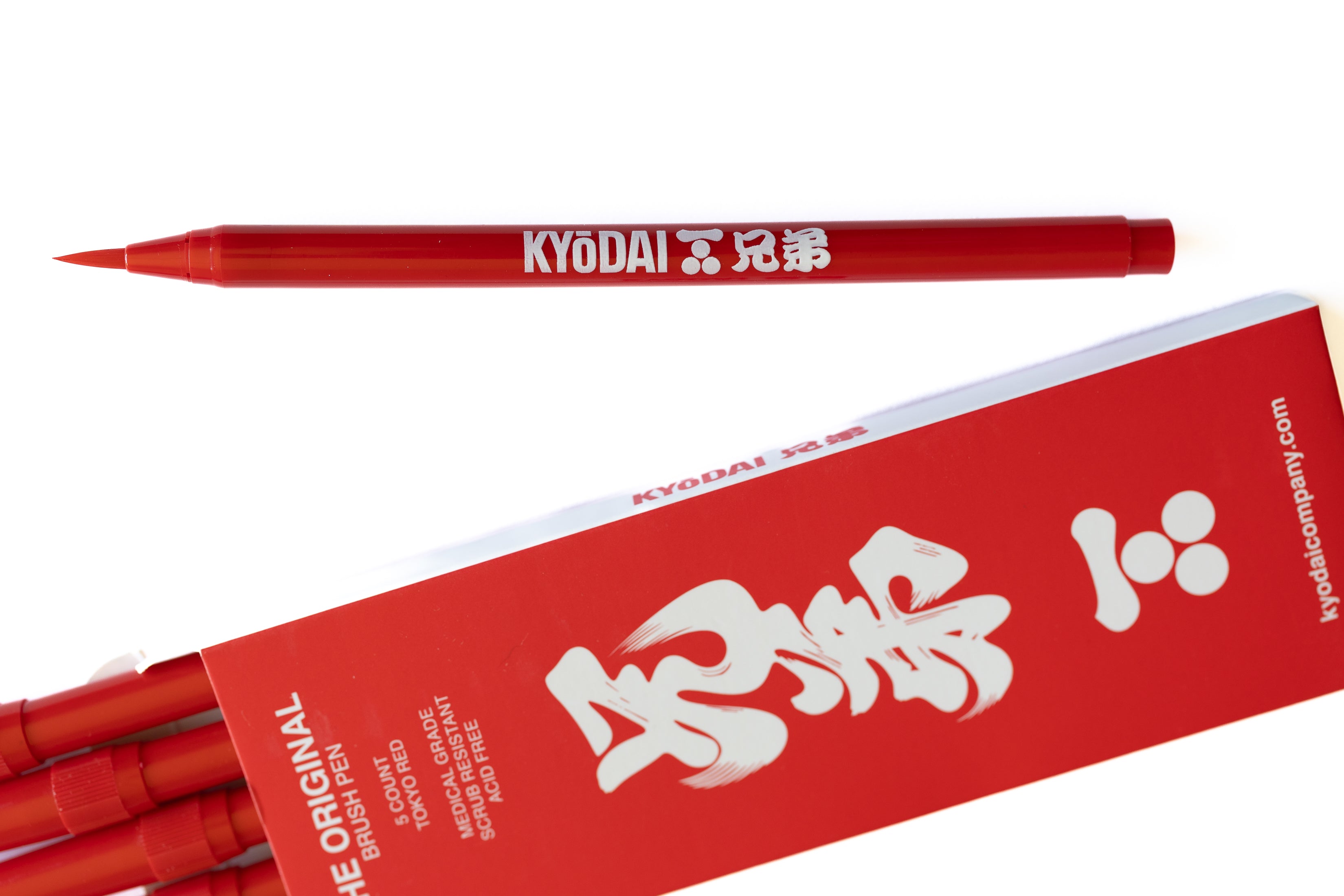 KYŌDAI COMPANY FLEX-TIP Brush Pen 5 PACK