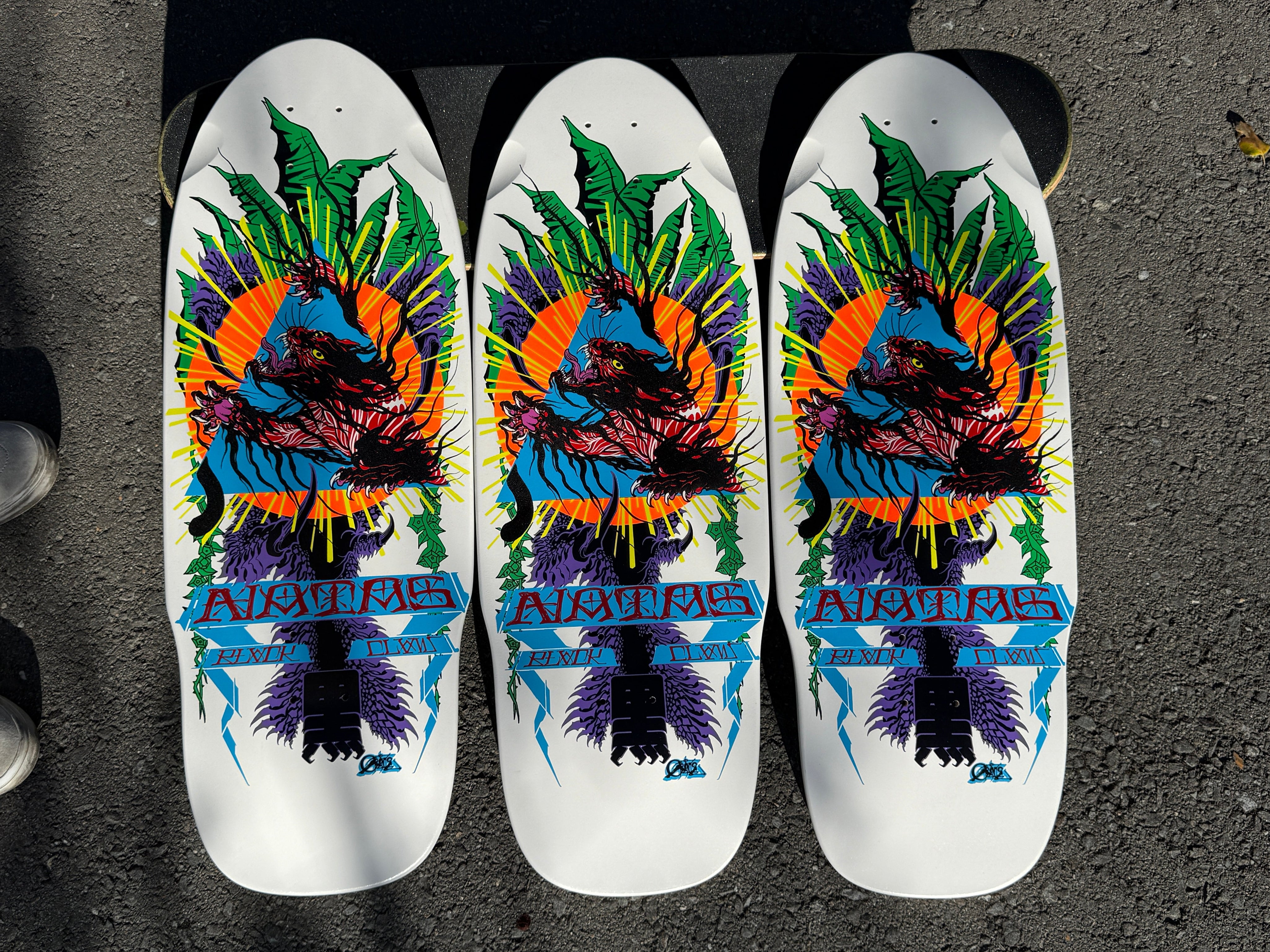 NATAS X BLACKCLAW SKATEBOARD