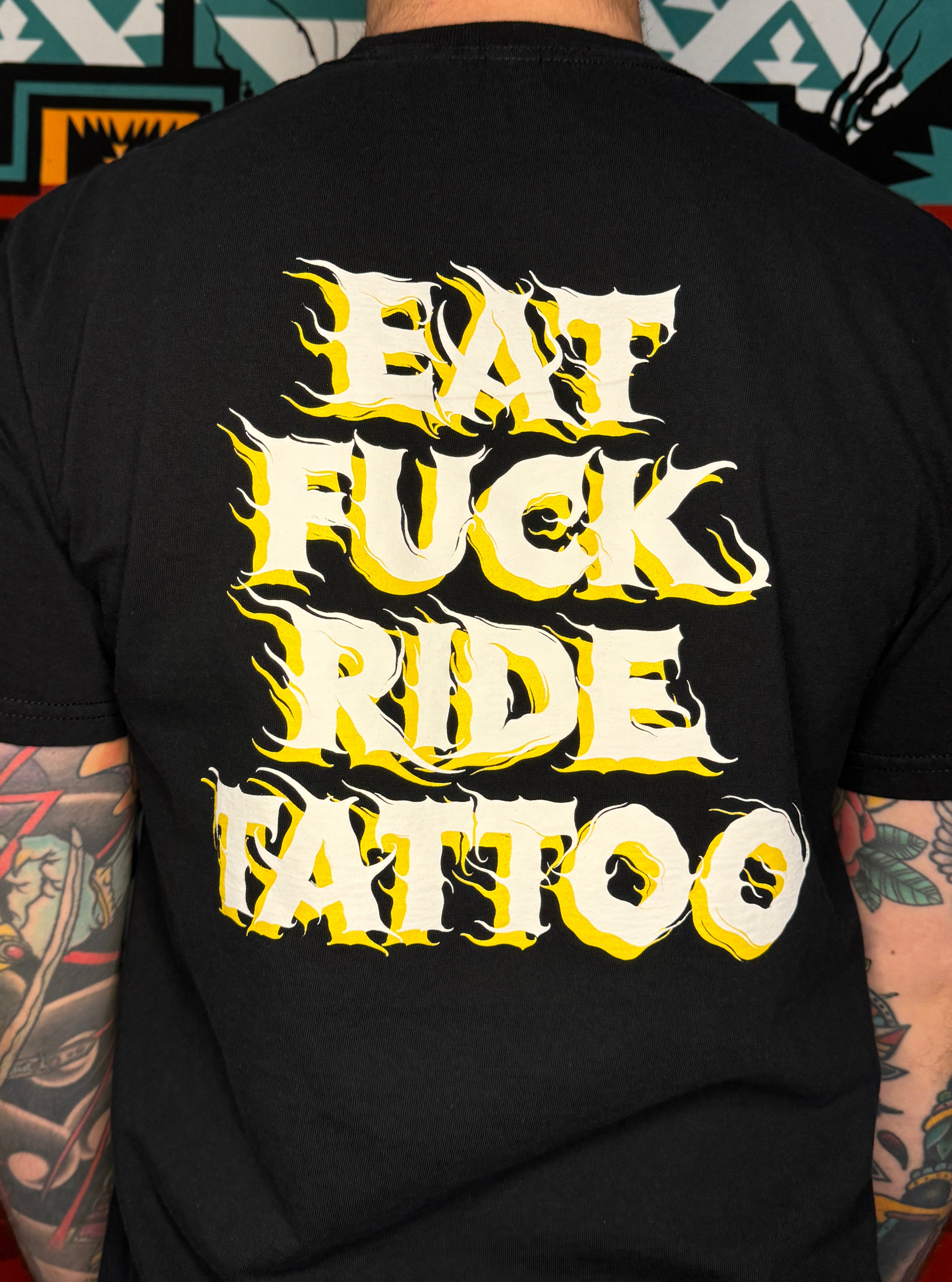 Eat Fuck Ride Tattoo t shirt