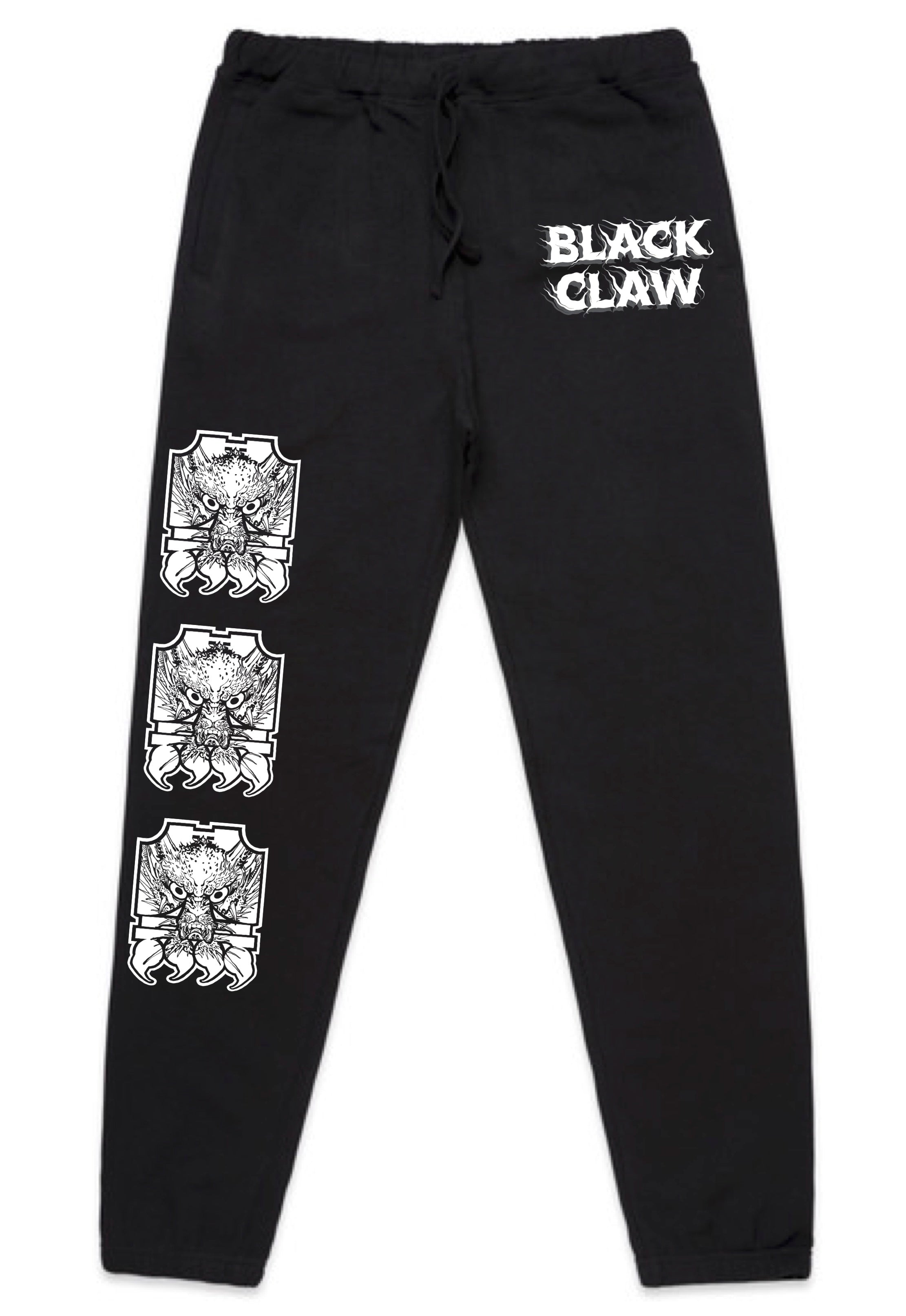 KANJI BLK SWEATPANTS