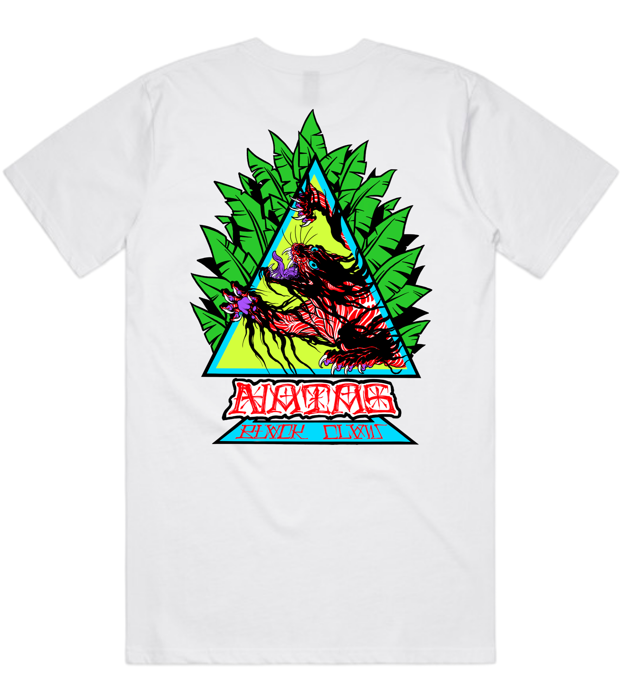 NATAS X BLACKCLAW WHT TEE