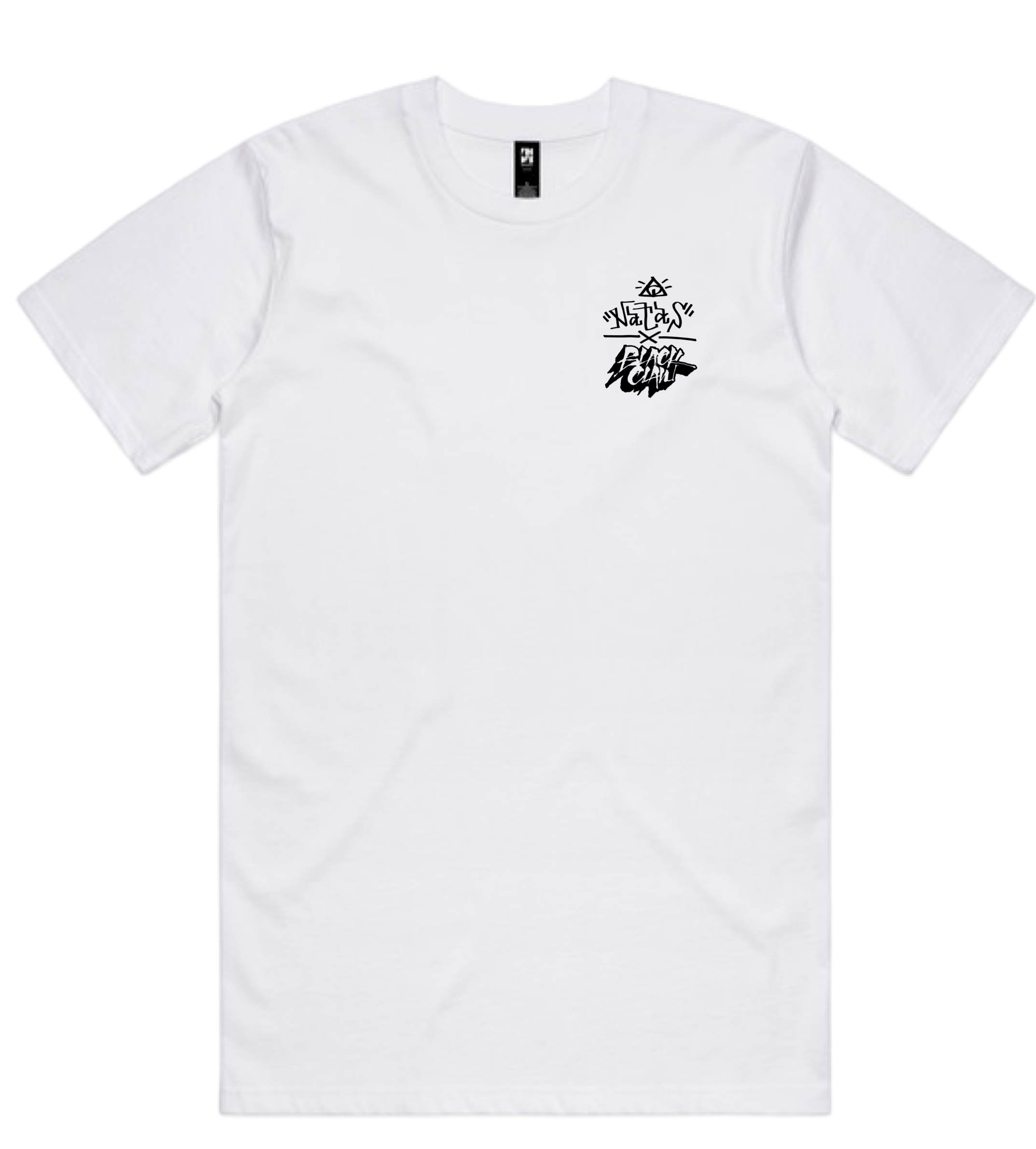 NATAS X BLACKCLAW WHT TEE